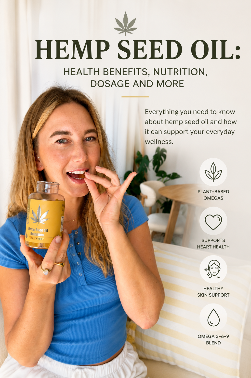 Hemp Seed Oil: Health Benefits, Nutrition, Dosage, Side Effects & Everything You Need to Know