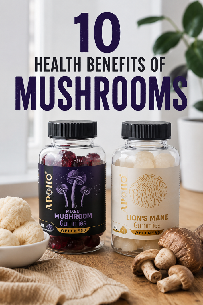10 Health Benefits of Mushrooms: Nature's Powerful Superfoods