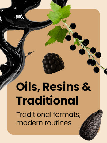 Oils, Resins & Traditional Extracts