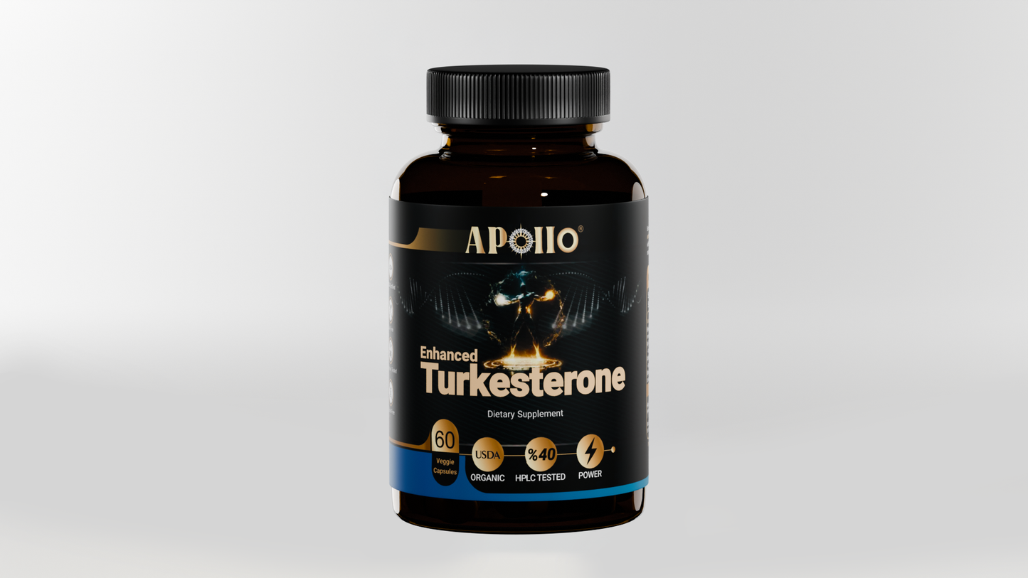 Enhanced Turkesterone 40% HPLC 60 caps
