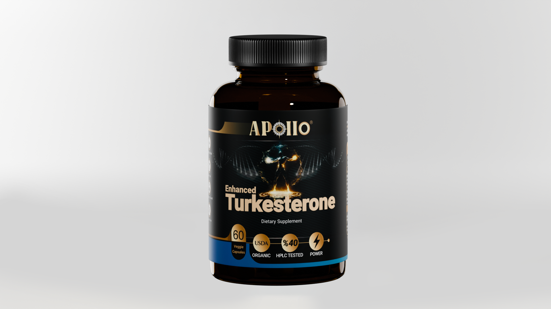 Enhanced Turkesterone 40% HPLC 60 caps