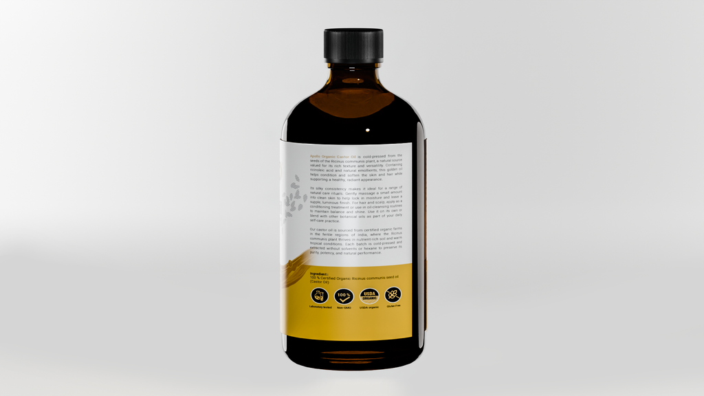 Organic Castor Oil 500ml