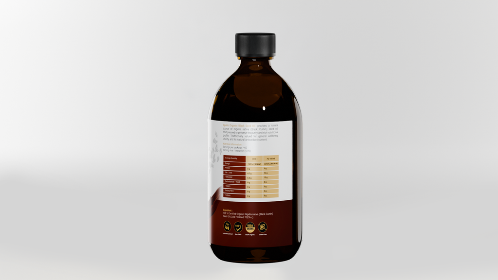 Organic Black Seed Oil 300ml