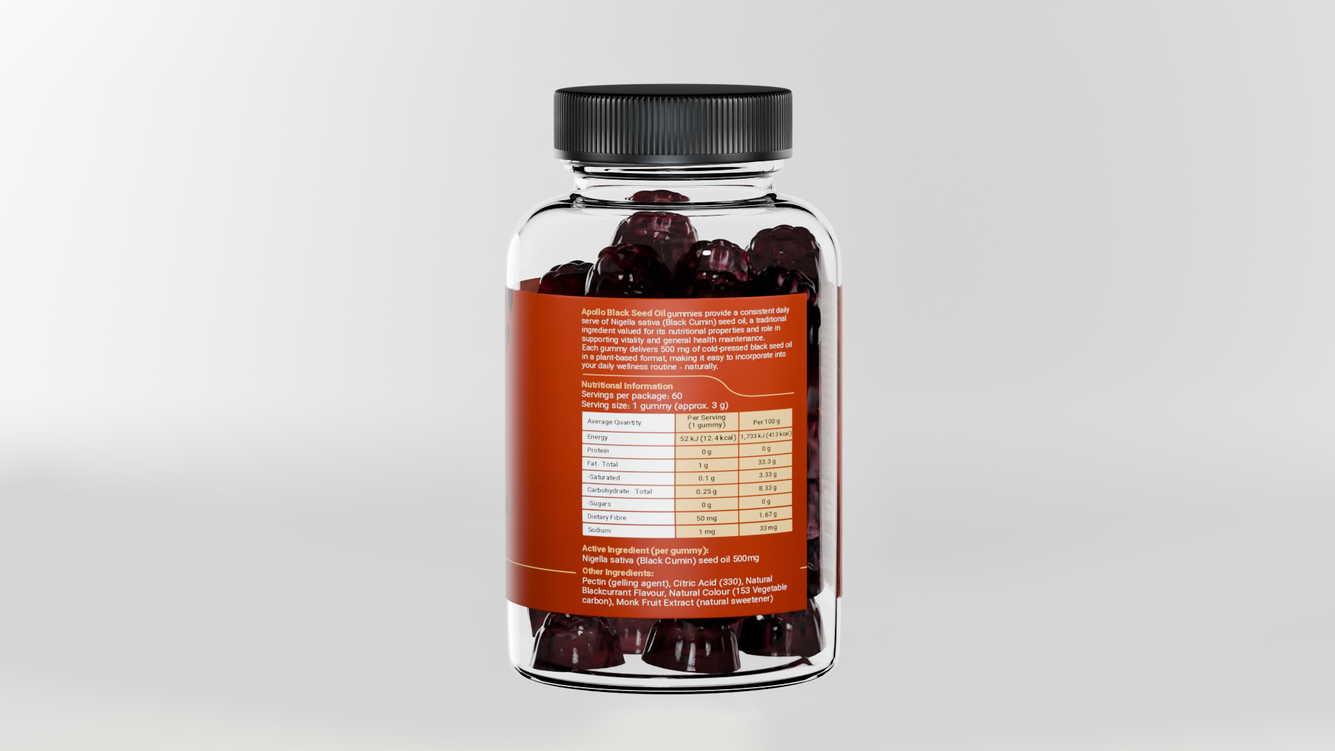 Black Seed Oil Gummies