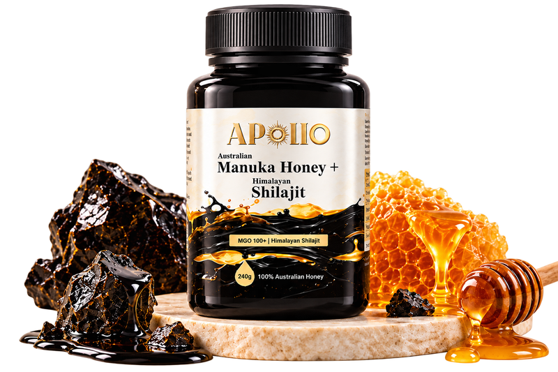 Australian Manuka Honey (MGO 100+) + Himalayan Shilajit 250g