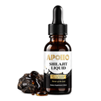 Apollo Shilajit Liquid, 30 ml dropper bottle