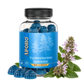 Apollo Turkesterone Gummies with Ajuga turkestanica flowers