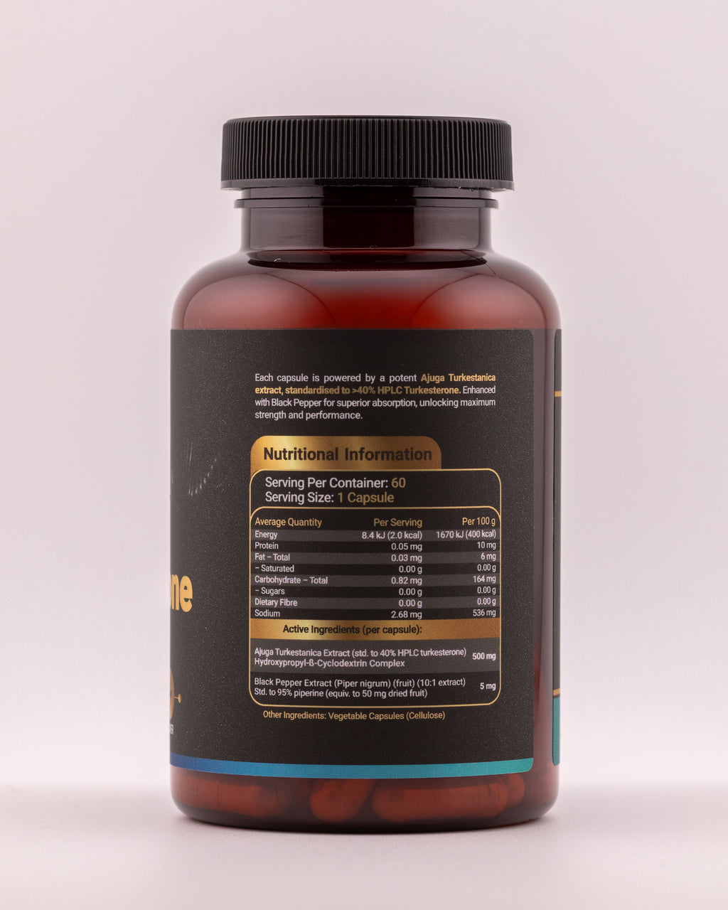 Enhanced Turkesterone 40% HPLC 60 caps - Wholesale