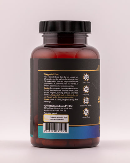 Enhanced Turkesterone 40% HPLC 60 caps