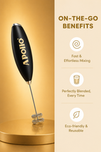 DOUBLE MILK FROTHER STICK