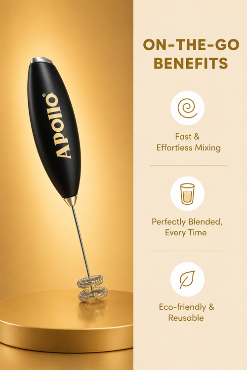 DOUBLE MILK FROTHER STICK