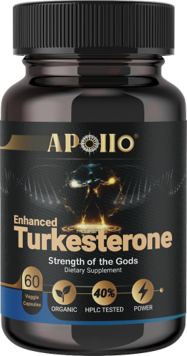 Enhanced Turkesterone 40% HPLC 60 caps