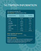 Creatine Monohydrate Gummies