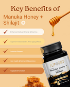 Australian Manuka Honey (MGO 100+) + Himalayan Shilajit 250g