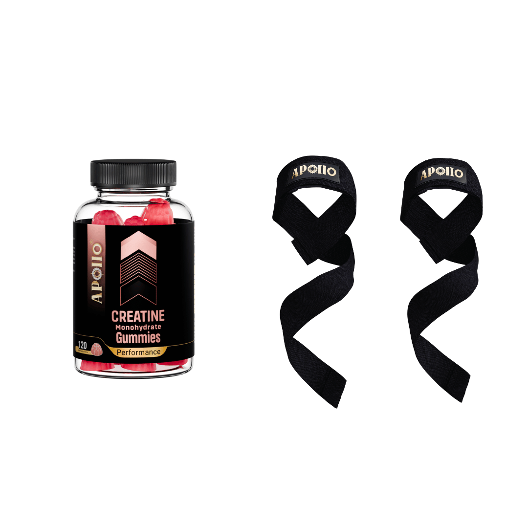 BUNDLE : Creatine Gummies + Lifting Straps