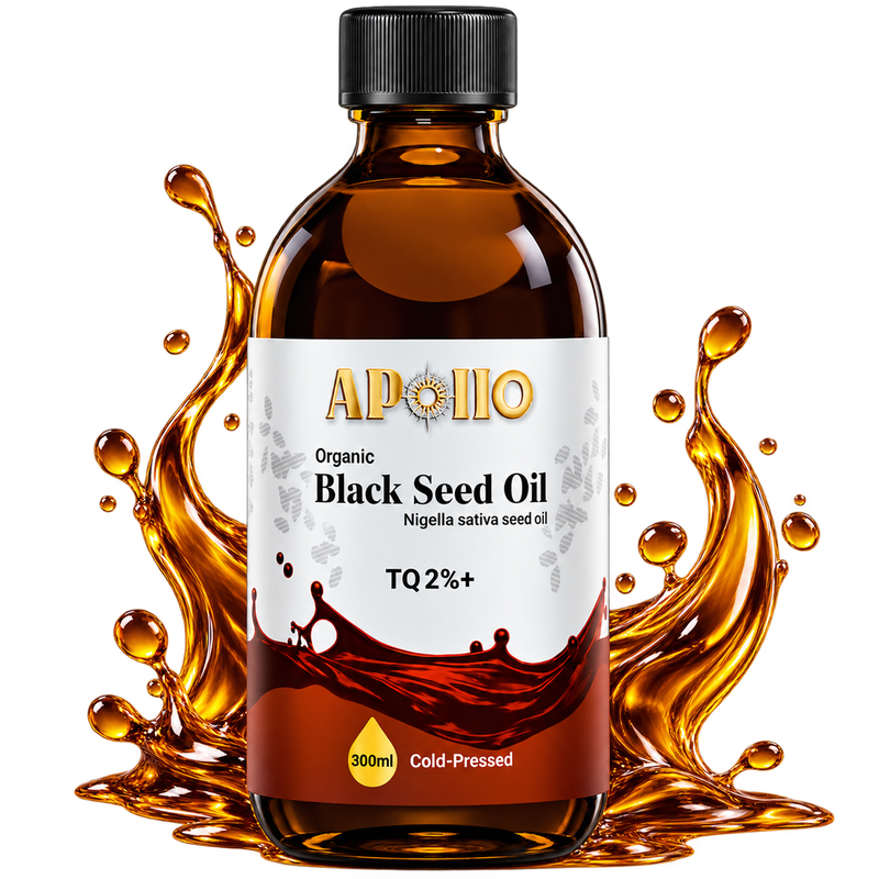 Certified Organic Black Seed Oil (TQ 2%+)