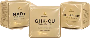 Apollo X skin patches: NAD+, GHK-Cu and SLU-PP-332